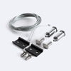 Suspension Kit for 1m Suspended 48V Magnetic Track 25mm - Steel