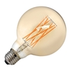 Tagra 6W Warm White LED Decorative Filament 95mm Amber Globe Bulb - Screw Cap