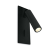 Task Recessed LED Reading Light - Black