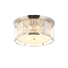 Timothy Flush Light - Polished Nickel