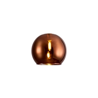Trace Glass Ceiling Pendant Shade - Copper