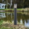 Tronco Tall Outdoor Post Light - Black