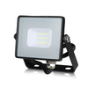V-Tac 10W Cool White Samsung Chip LED Floodlight - Black