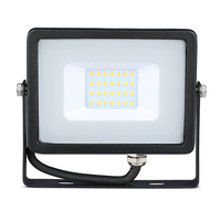 V-Tac 20W Warm White Samsung Chip LED Floodlight - Black