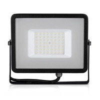V-Tac 50W Cool White Samsung Chip LED Floodlight - Black