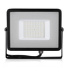 V-Tac 50W Warm White Samsung Chip LED Floodlight - Black
