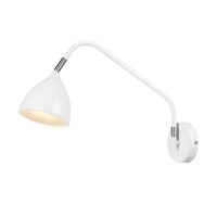 Valencia Wall Light with Plug - White