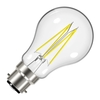 Value 7.2W Warm White Dimmable LED Decorative Filament GLS Bulb - Bayonet Cap
