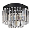 Ventimiglia Flush Ceiling Light - Black