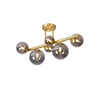 Westley Semi-Flush Ceiling Light - Satin Gold