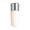 Zen Opal Glass Bathroom Flush Light - Chrome