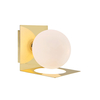 Zenit Flush Wall Light - Brass