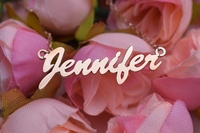 9ct Yellow Gold Script Style Personalised Name Necklace