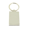 Mirror Polished Rectangle Keyring With Optional Engraving