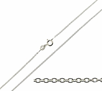 Sterling Silver 1.2mm Trace Chain