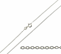 Sterling Silver 1mm Trace Chain