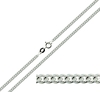 Sterling Silver 2.5mm Curb Anklet