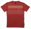 Makia Printed Stripe Burnt Sienna T-Shirt