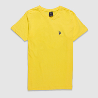 U.S Polo ASSN Yellow S/S Crewneck T-Shirt