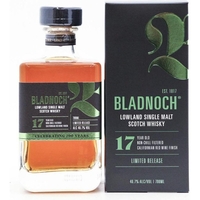 Bladnoch 17 Year Old Lowlands Single Malt Scotch Whisky - 70cl 46.7%