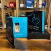 Gin Valentines day card with a Gin Miniature
