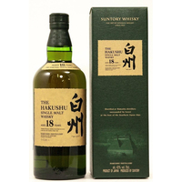 Hakushu 18 Year Old Japanese Whisky - 70cl 43%