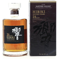 Hibiki 21 Year Old Japanese Whisky - 70cl 43%