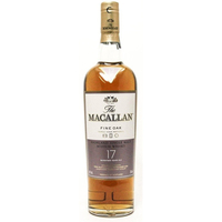 Macallan 17 Year old Fine Oak Whisky - no box - 70cl 43%
