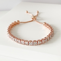 Camillia Rose Half Tennis Bracelet