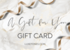 Gift Card,  £25.00