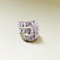 Mali Statement Wraparound Irregular Jewel Ring