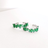 Mila Multi Green Jewelled Ring