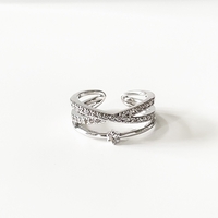 Naomi Crossover Layer Ring