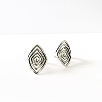 Natalia Silver Tone Spiral Ring