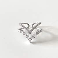 Ziva Double Wishbone Ring