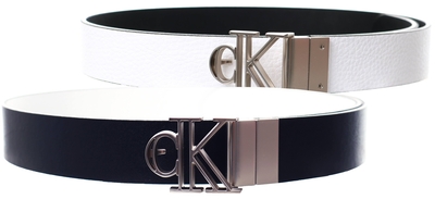 Calvin Klein Black / White
Outline Mono Plaque Rev Belt