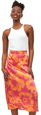 Fandango Pink Floral High
Waisted Skirt