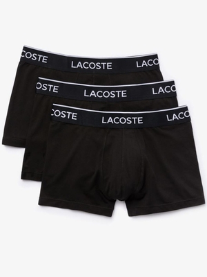 Lacoste Black Pack Of 3 Casual
Trunks