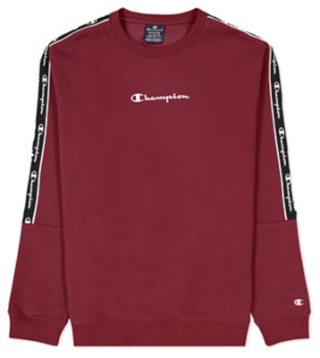 Oxblood Tape Insert Cotton
Fleece Sweatshirt