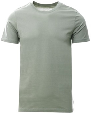 Slate Grey / Green Organic
Cotton T-Shirt