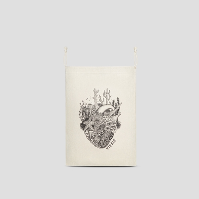 Canvas Storage Bag - Ocean
Heart