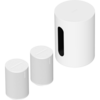 2 x Sonos Era 100 + SUB Mini (White)