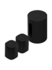 2 x Sonos One SL + SUB Mini (Black)