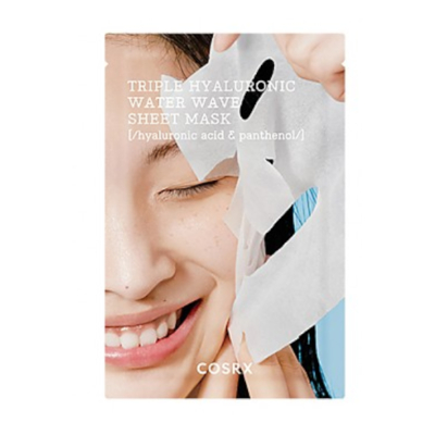 [Deal] COSRX - Hydrium Triple
Hyaluronic Water Wave Sheet
Mask - 1ea