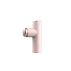 Meresoy - Pocket Mini Portable Massage Gun With 3 Massage Heads - 1pc - Pink