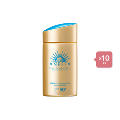 Shiseido Anessa Perfect UV
Sunscreen Skincare Milk SPF50+
PA++++ - 60ml - 2022 Version
(10ea) Set
