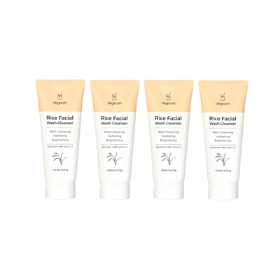 VEGREEN - Rice Facial Wash
Cleanser - 150ml (4ea) Set