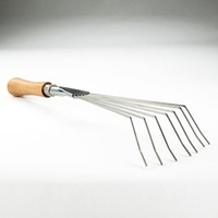 Leaf Rake - 14cm Cherry Handle
