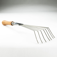 Leaf Rake - 14cm Cherry Handle