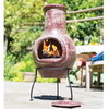 Medium Red Chimenea